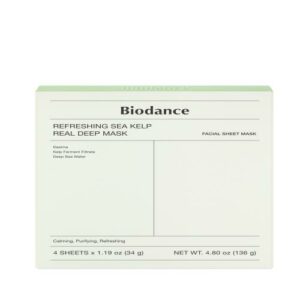 BIODANCE - Refreshing Sea Kelp Real Deep Mask 1Box (34g*4ea)