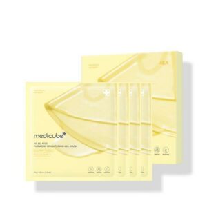 Medicube - KOJIC ACID TURMERIC BRIGHTENING GEL MASK(28g*4ea)