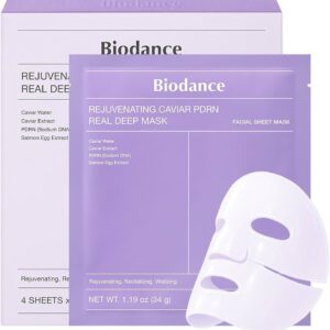 BIODANCE - REJUVENATING CAVIAR PDRN REAL DEEP MASK 4EA