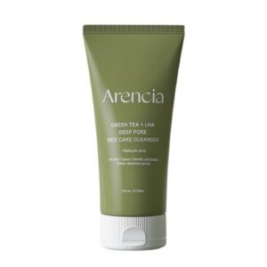 ARENCIA - Green Tea + LHA Deep Pore Rice Cake Cleanser 150g
