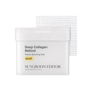 Sungboon Editor - Deep Collagen Retinol Power Boosting Pad (100pcs)