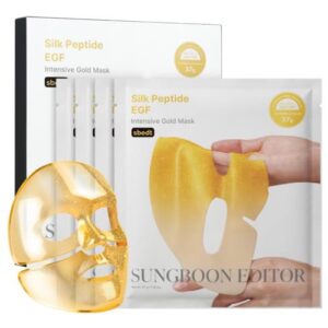 Sungboon Editor - (4ea) Silk Peptide EGF Gold Mask